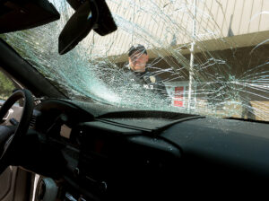 Five Westover police cruisers, city hall damaged